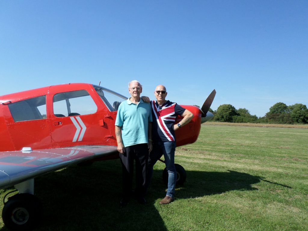 Ian Dad and G-LTFB