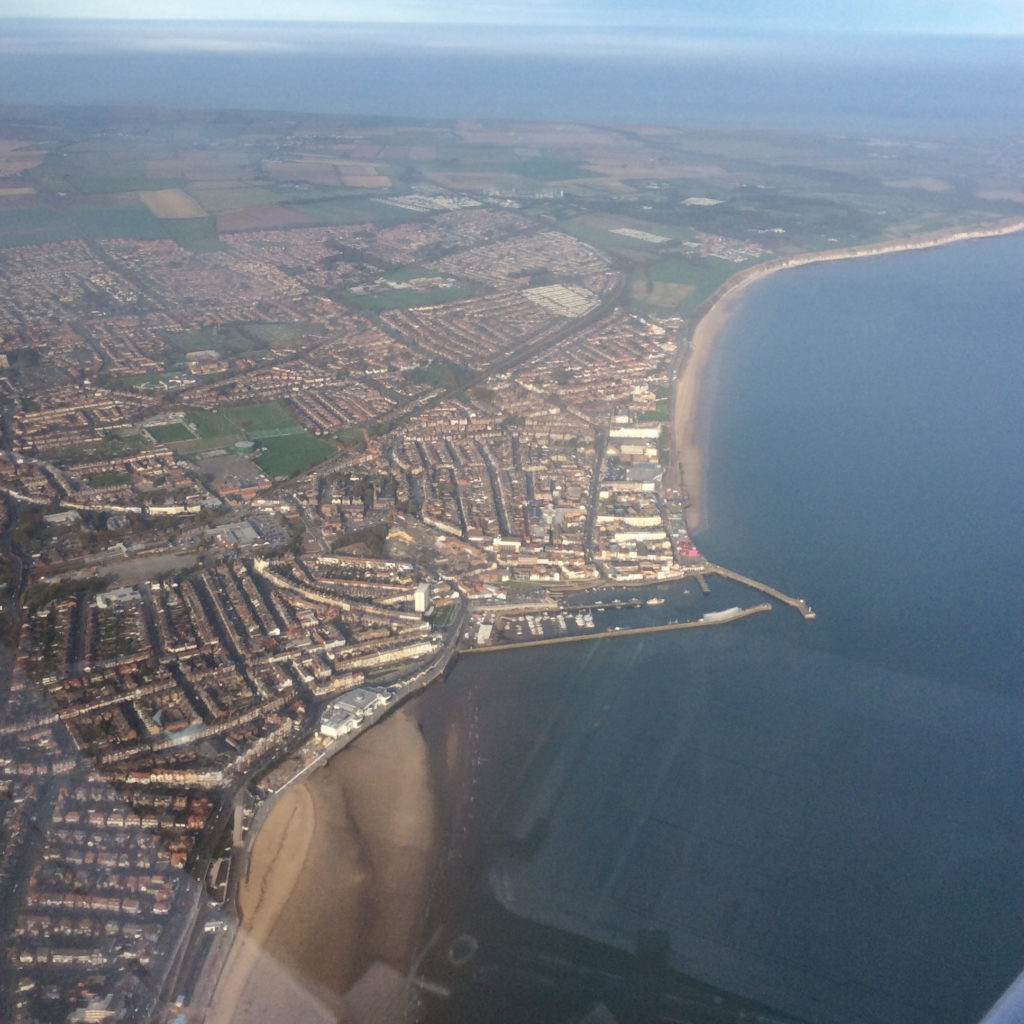 G-LTFB overhead Bridlington