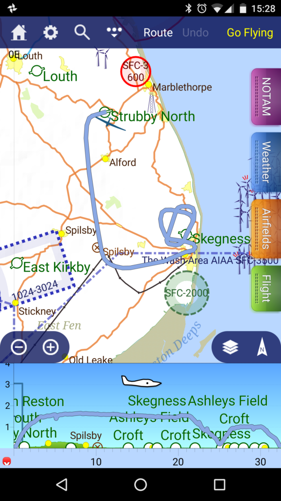 G-LTFB Skegness EGNI