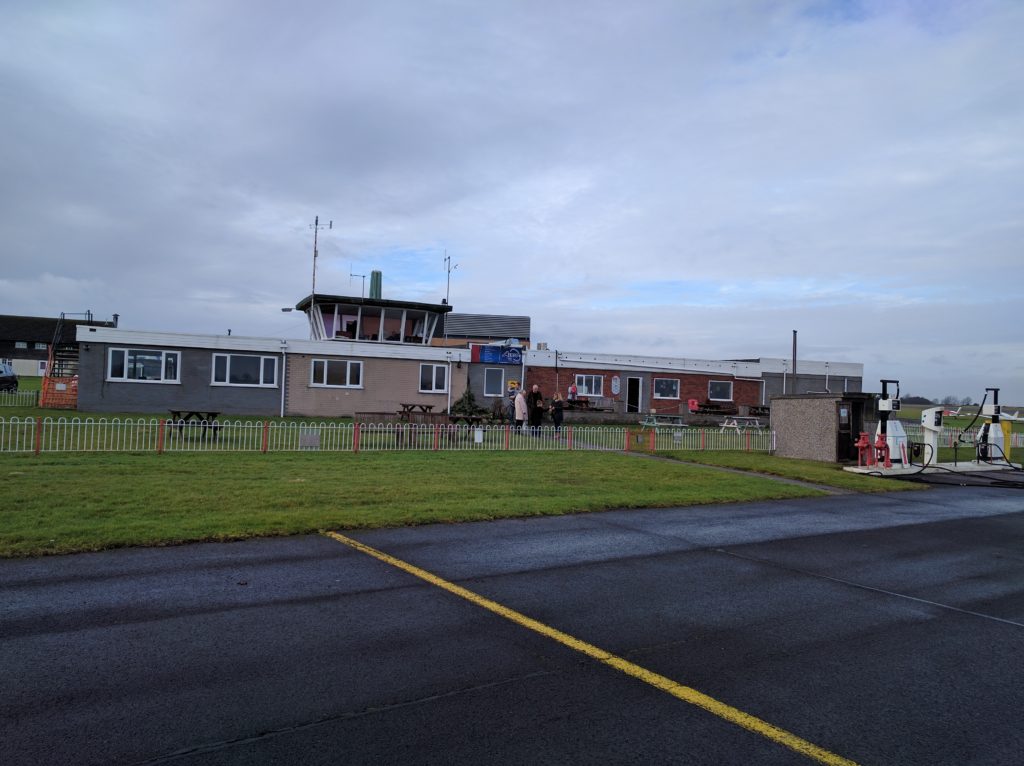 Morning flight to Tollerton