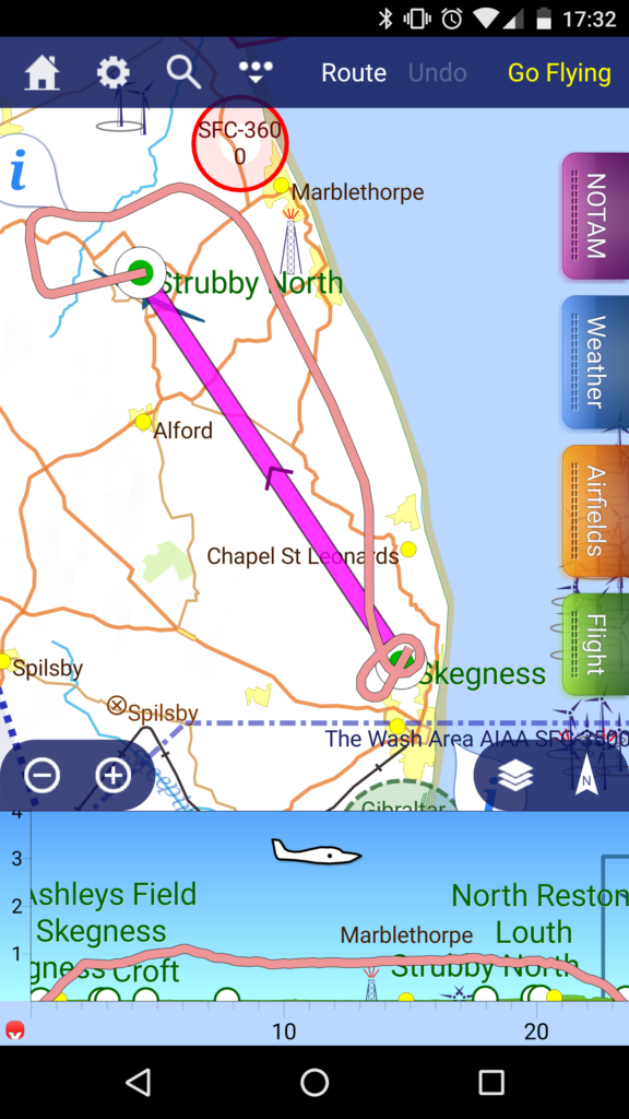 G-LTFB Skegness EGNI