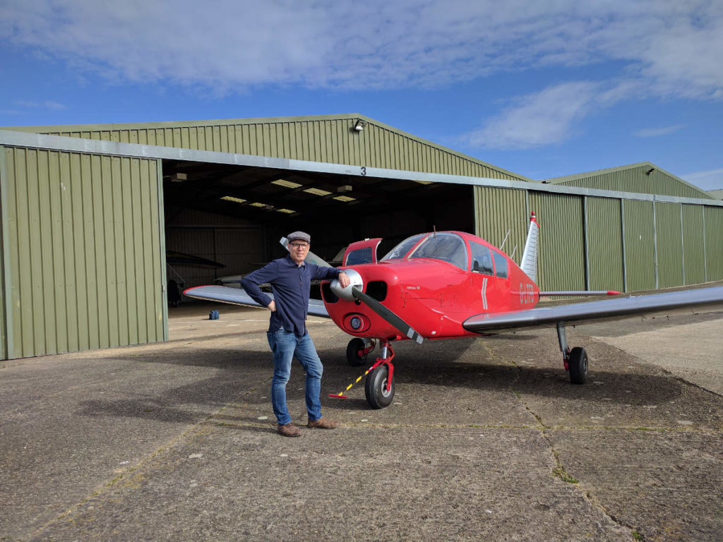 G-LTFB at Strubby Airfield