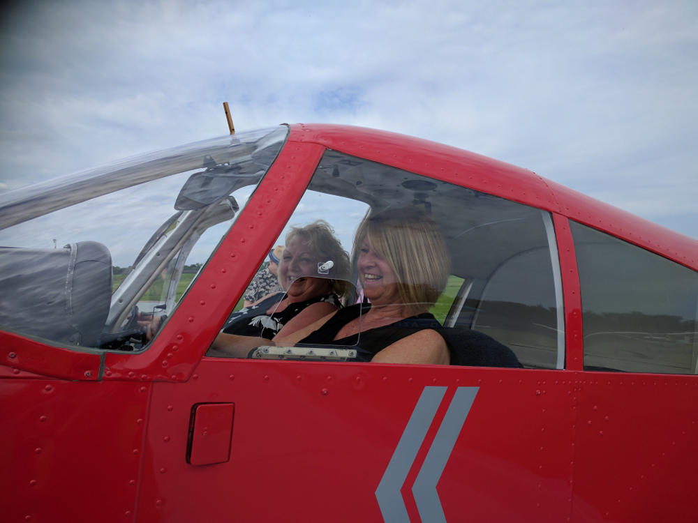 Irene pilots G-TFB