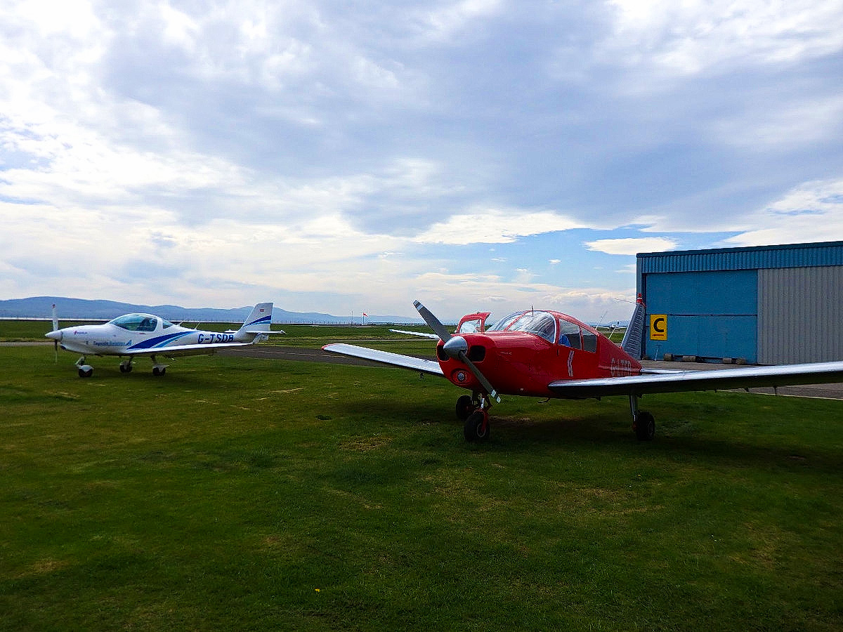 G-LTFB at Dundee Airport