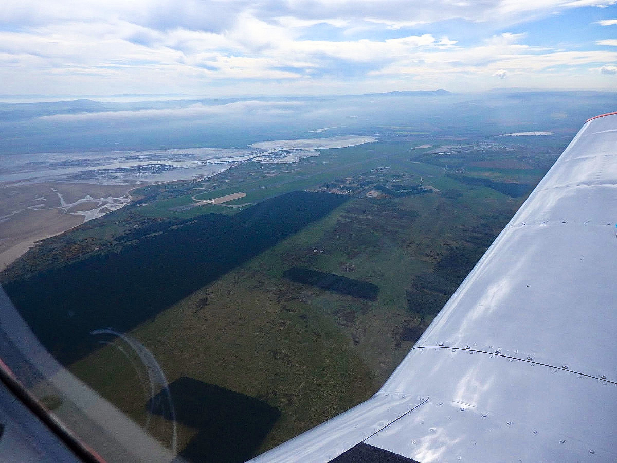 overhead RAF Leuchars
