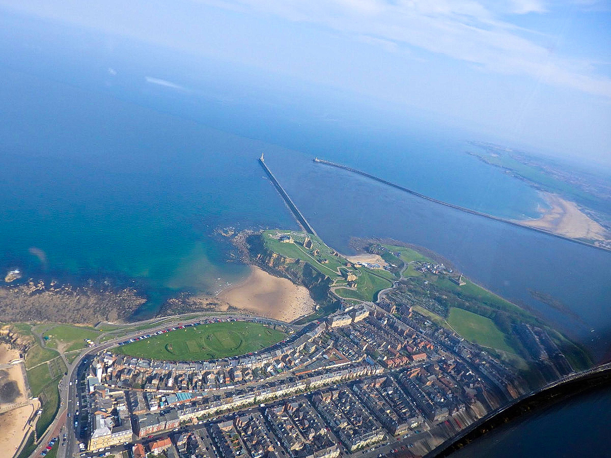 Tynemouth castle and priory
