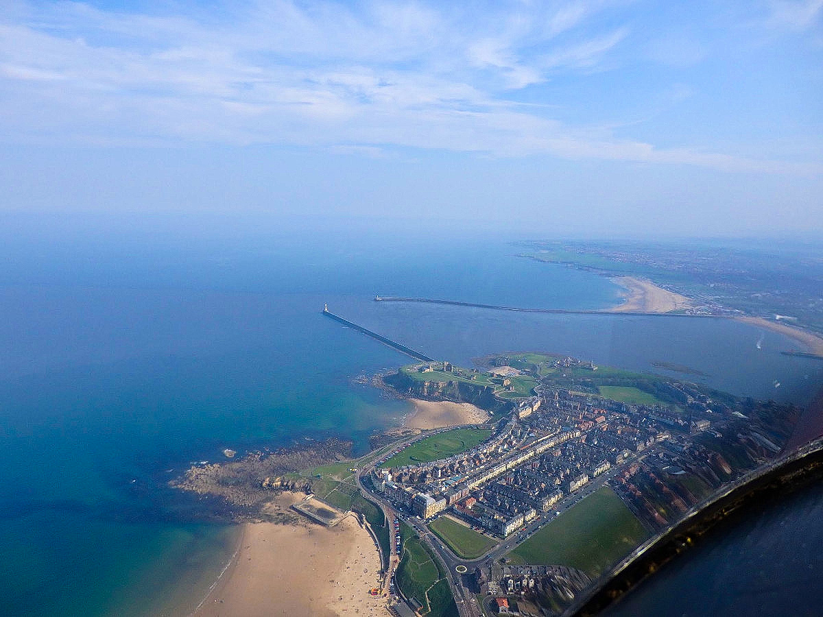 overhead Tynemouth