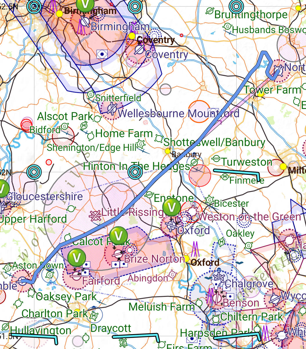 Sywell flight log